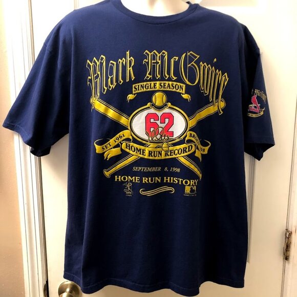 Vintage 1998 Mark McGuire "62" T-Shirt - Picture 2 of 9